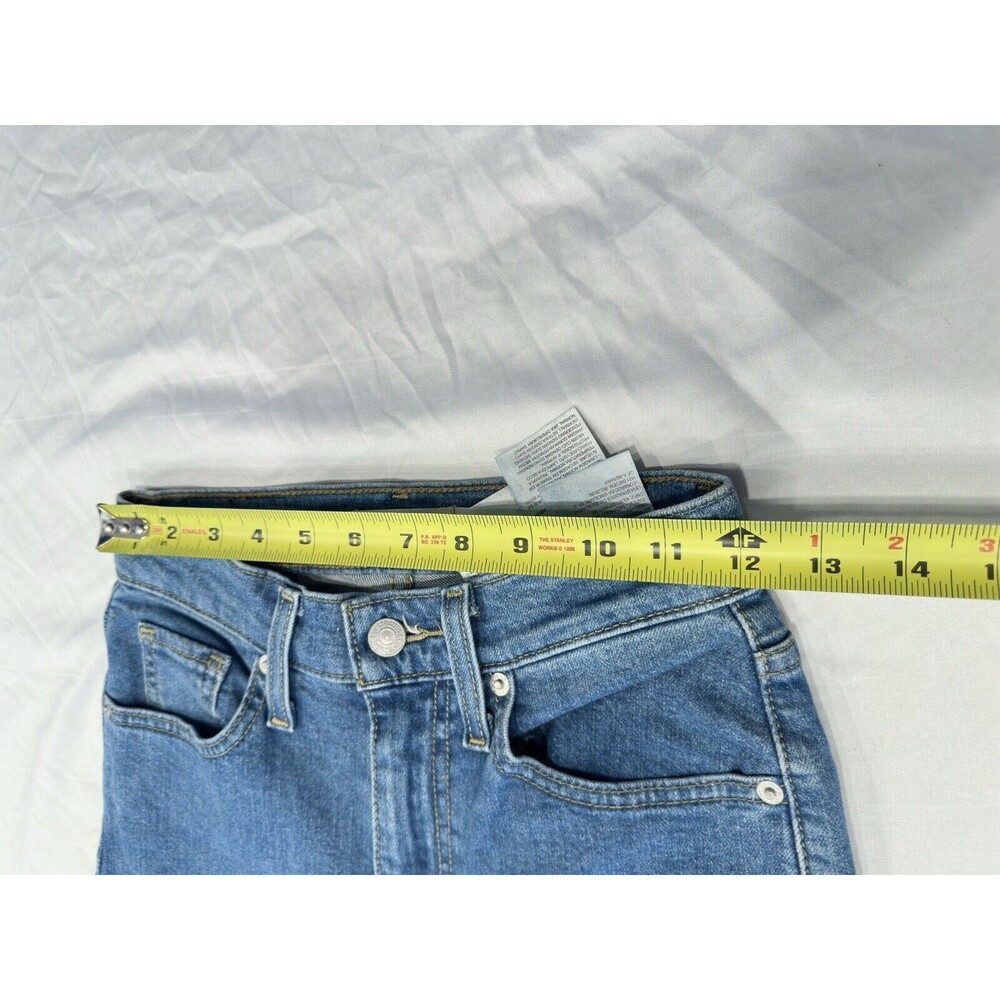 LEVI'S Womens High Waist Tapered Jeans W24 Blue Cotton see tag‎ - Picture 4 of 11